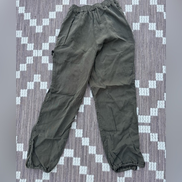 River Island Green Cargo Pants Utility Style - Picture 5 of 5
